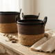 Straw Basket Set 3 Pcs